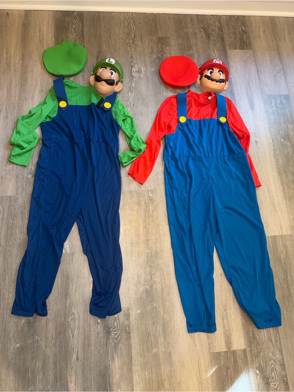 Mario/Luigi costume set